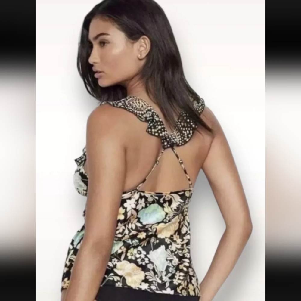Victoria's Secret Green Black Pajama Set - Picture 2 of 10